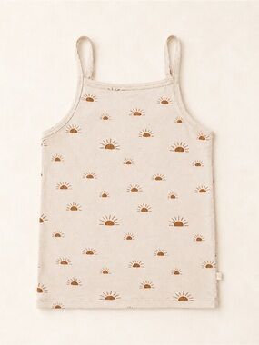 Jax & Lennon ‘Golden Sun’ Spaghetti Strap Tank Top / Youth Girls Summer Clothes